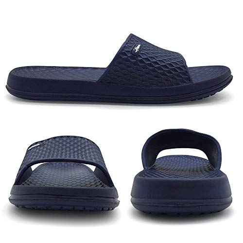 mens slide on house shoes