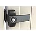 D&D Technologies LLMKDST LokkLatch Magnetic, Dual Sided Push/Pull Handle Latch, Key Lockable on Both Sides of Gate, for Metal, Wood, and Vinyl Fences, Brushed