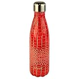 S'well Insulated Stainless Steel Water Bottle 17 oz. Rouge Crocodile