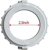 UCEDER 2 Pack Spa Hot Tub Heater Split Nut Unions & Gaskets 2 Inch view 6