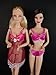 Underwear Bra and Panty Set in Hot Pink with Nightie Made to Fit Barbie Doll