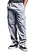 G-Style USA Men's Solid Fleece Cargo Pants DFP2 - GREY - 2X-Large