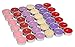 Scented Tealight Candles 90-Pack Bulk Variety Pack | Small Votives for Home & Weddings | Long Lasting Smokeless & Dripless | 6 Fragrances - Lavender, Vanilla, Rose, Apple Cinnamon, Lilac, Black Cherry