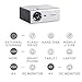 iCODIS T400 Video Projector, Full HD 1080P Supported, 3800 Lux Mini Projector with 50,000 Hrs, 200