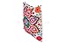 Trade Star 100% Cotton Spring Pillow Cover Beautiful Embroidered Pom Pom Cushion Cover Fall Decor Cushion Case Decorative Handmade 16x16 Inches Modern Sofa Throw Pillow Cover (Pattern 1)