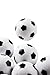 Foosball Balls Pack - 12-Count Mini Table Soccer Balls Replacements - Office and House Entertainment, Sports, Soccer Party and Tailgate Party Supplies, Black and White, 1.4 Inches, 36 mm