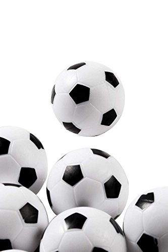 image for Juvale Foosball Balls Pack - 12-Count 1.4 Inches Mini Table Soccer Bal