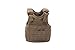 Tactical Premium Beer Military Molle Mini Miniature Vests Beverage Cooler for 12oz or 16oz Beverages cans and Bottles - Adjustable Shoulder Straps - Coyote Brown