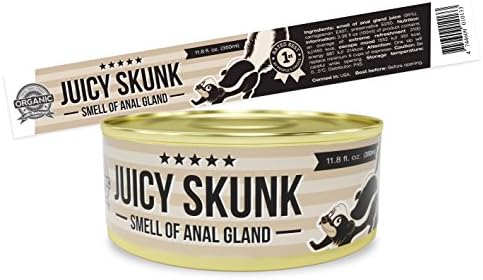 GAG Can of Skunk's Stink - Unique Fun GAG gift for Friends, Mom, Dad, Birthday Girl, Boy - Funny gift idea for prank present in a Tin 11.8 oz