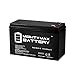 Mighty Max Battery ML8-12 - 12V 8AH Replacement for GT12080-HG FiOS Systems Battery