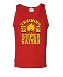 The Goozler Training to GO Super Saiyan Funny Anime - Mens Tank Top