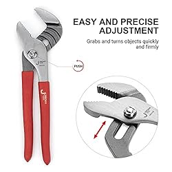 Jetech 8 inch Groove Joint Pliers - Adjustable