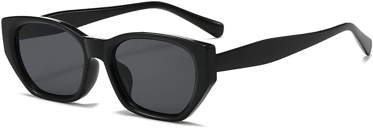 Amazon.com: Fayoh Hattie Small Cat Eye Sunglasses Half-frame  display picture 2