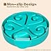 Pet Slow Feeder Dog Bowls for Dog Cats, Bloat Stop Puzzle Bowl Fun Maze Feeder Slow Feeding Anti-Skid Healthy Design