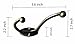 8 Pieces Coat Hooks Wall Mounted 35 LB Utility Hooks Heavy Duty Cup Metal Hooks Dual Robe Hook Rustic Hooks Double Hooks Coat Hanger 18 Pieces Screws (Bronze Color)