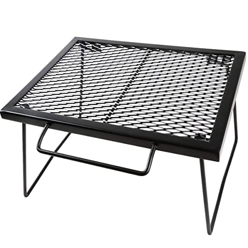 Campfire Cooking Rack Heavy Duty Swivel Campfire Cooking Grill Grate ...