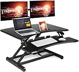 FLEDEX Standing Desk Converter 30 inch, Height