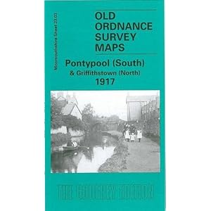 Pontypool (South) and Griffithstown (North) 1917: Monmouthshire Sheet 23.03 Landkaart – Gevouwen Kaart, 25 maart 2002