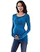 PattyBoutik Mama Crewneck Long Sleeve Nursing Maternity Top