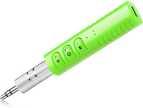 Bluetooth 4.1 Receiver,AoLiPlus Protable Wireless Blurtooth Car Adapter &amp; Hands-Free Car Kits Mini Music Adapter for Home/Car Audio Music Streaming Stereo System（Green）