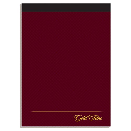 Ampad Gold Fibre Designer, Planning Pad, Size 8-1/2 x 11-3/4, Assorted covers, Quad Ruling, 80 Sheets Per Notebook (20-822)