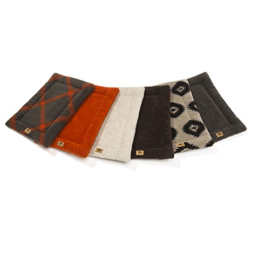 West Paw Design Montana Nap with IntelliLoft Fiber and Fill Durable Lightweight Mat for Dogs and Cats, Made in USA, Boulder, Large