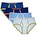 Eternal Century Men's 4-Pack Cotton Stretch Briefs With Fly Assorted Medium