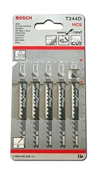 Bosch T244D Metal Cutting Jigsaw Blades