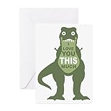 CafePress - I Love You This Much Greeting Cards