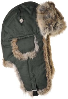 Mad Bomber Original Wool Aviator Pilot Hat Real Rabbit Fur Trapper Hunting Cap