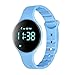 iGANK Fitness Tracker Watch, T6A Non-Bluetooth Smart Bracelet Walking Pedometer Watch Step Counter/Calorie Burned/Distance/Alarm/Stopwatch for Kids Men Women (Blue)