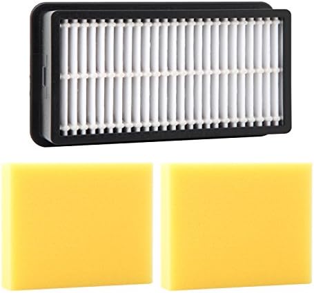 Wolf Filter 2 + 1 Pack 1008 Pre-Motor Foam Filter and Post-Motor Filter for Bissell CleanView Upright Vacuums 9595A, 1819, 1822, 1825, 1831, 1330, 1332