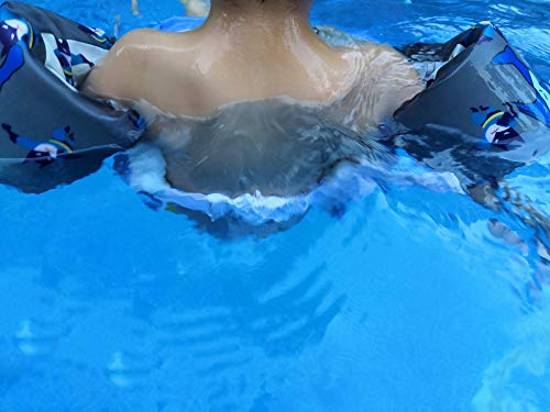 CONHENCI Toddler Floaties for Kids Swim Baby Life Jacket 30-55 lbs (Batman)
