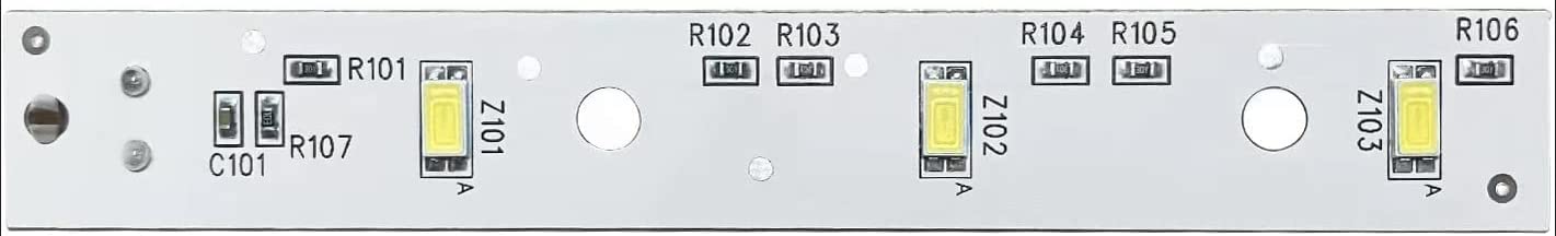 Photo 1 of 1PK WR55X26671 Compatible Replacement GE Refrigerators LED Light Board
