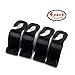 Autoark Car SUV Seat Back Headrest Hanger Hooks (Black - Set of 4),AK-037
