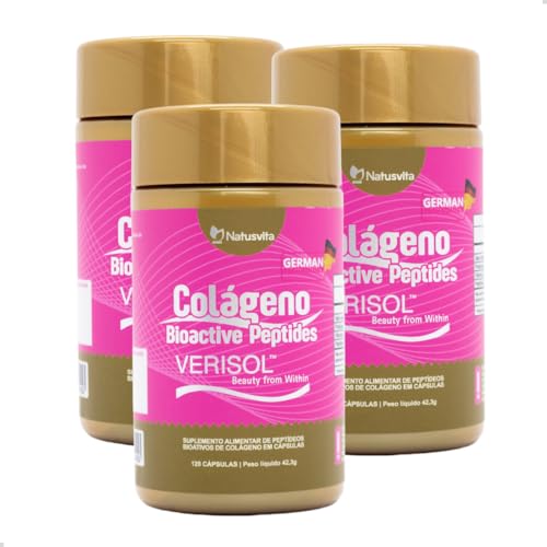 Colágeno Verisol Puro (Kit 3 und. 360 cápsulas)