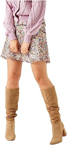 Garcia Skirt Falda, Off White, XS para Mujer