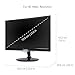 ViewSonic VX2452MH 24 Inch 2ms 60Hz 1080P Gaming Monitor with HDMI DVI and VGA inputsthumb 4
