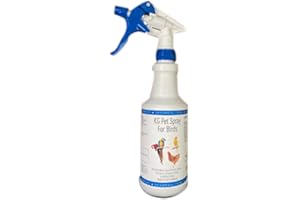 FUR AND FEATHERS KG Pet Spray for Birds - Ready to Use Formula (16 oz)