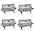 Smoke Hollow 205 Stainless Steel TableTop Propane Gas Grill, Perfect for tailgating,camping or any outdoor event