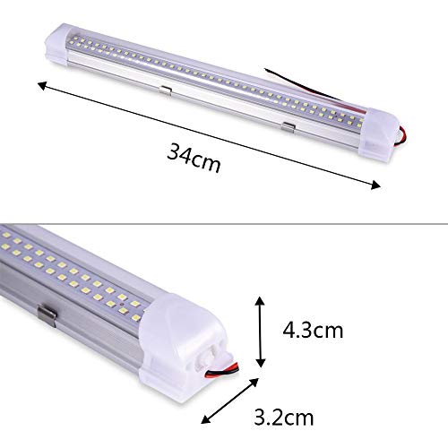 LED Modulator Tube LED 12V Low Voltage Lamp LED Compartment Lamp with Switch Automobile Lights LED T5