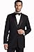 Men's Classic Black Formal Tuxedo Suit - Ultra Soft Fabric