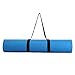 Reehut 1/4-Inch High Density - Exercise Yoga Mat with Carrying Strap for Fitness & Workout (Blue)
