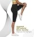 women's neoprene hot sweat slimming pants weight loss sauna shaper capris-M
