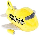 Daron Worldwide Trading Spirit Airlines Plush Toy with Sound MT025