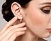 BeeSpring Sparkle Clear Stud Earrings Hoop Jewelry Gift