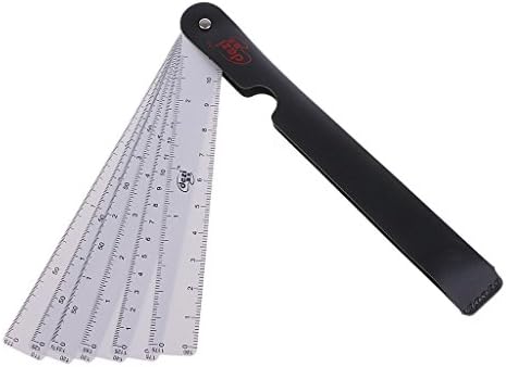 perfektchoice Fan Shape Scale Ruler with 6 for Engineering Architects Multi Scales
