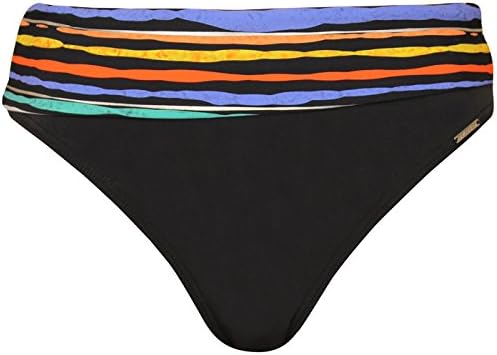 Azura Pop Tart Roll Band Pant - Black Size 16