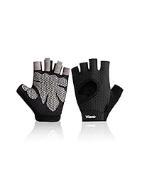 Viomir Ultralight Weight Lifting Gloves for Men & Women, Breathable & Non-Slip, Workout Gloves, Exercise Gloves, Padded Gym Gloves for Weightlifting, Climbing, Boating, Dumbbells, Cross Training