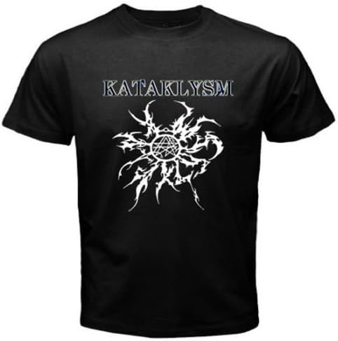 KATAKLYSM BAND BLACK Cotton T-Shirt Tee For Mens (XXL)